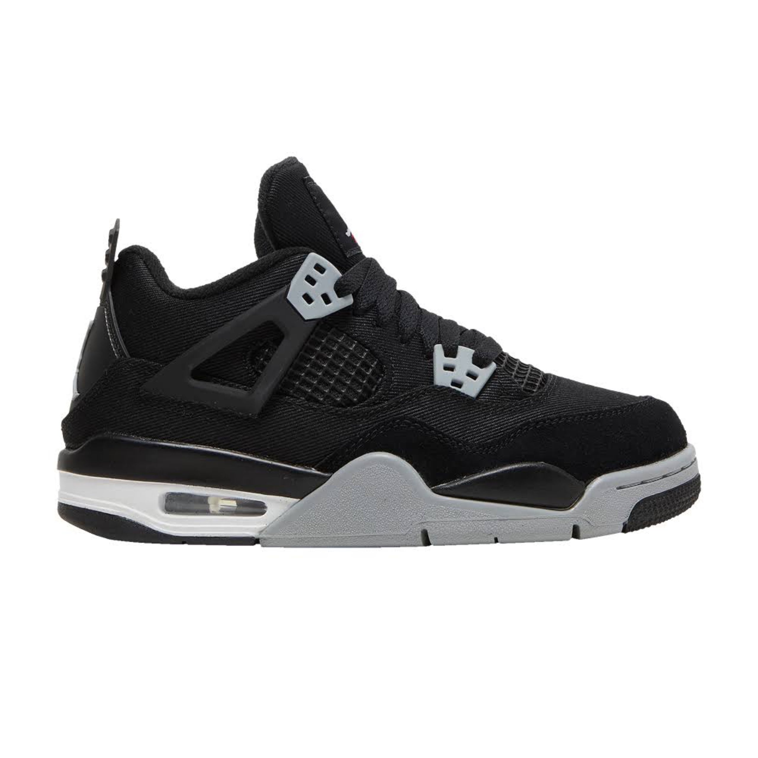 Air Jordan 4 Retro Black Canvas (GS) 5.5Y